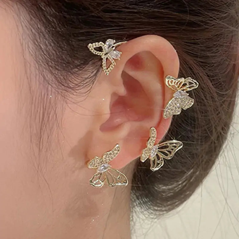 Butterfly Ear Clip